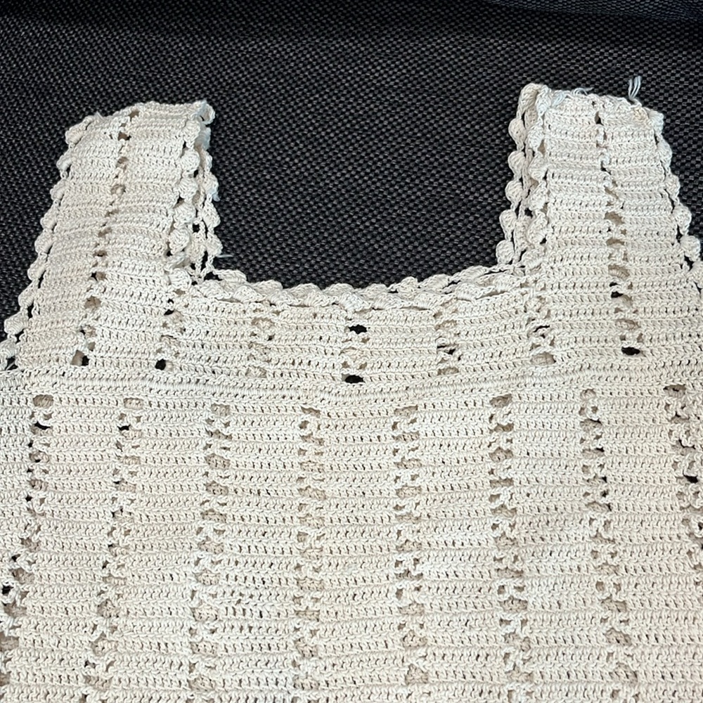 Hand made crochet micro dress - Picture 3 of 7